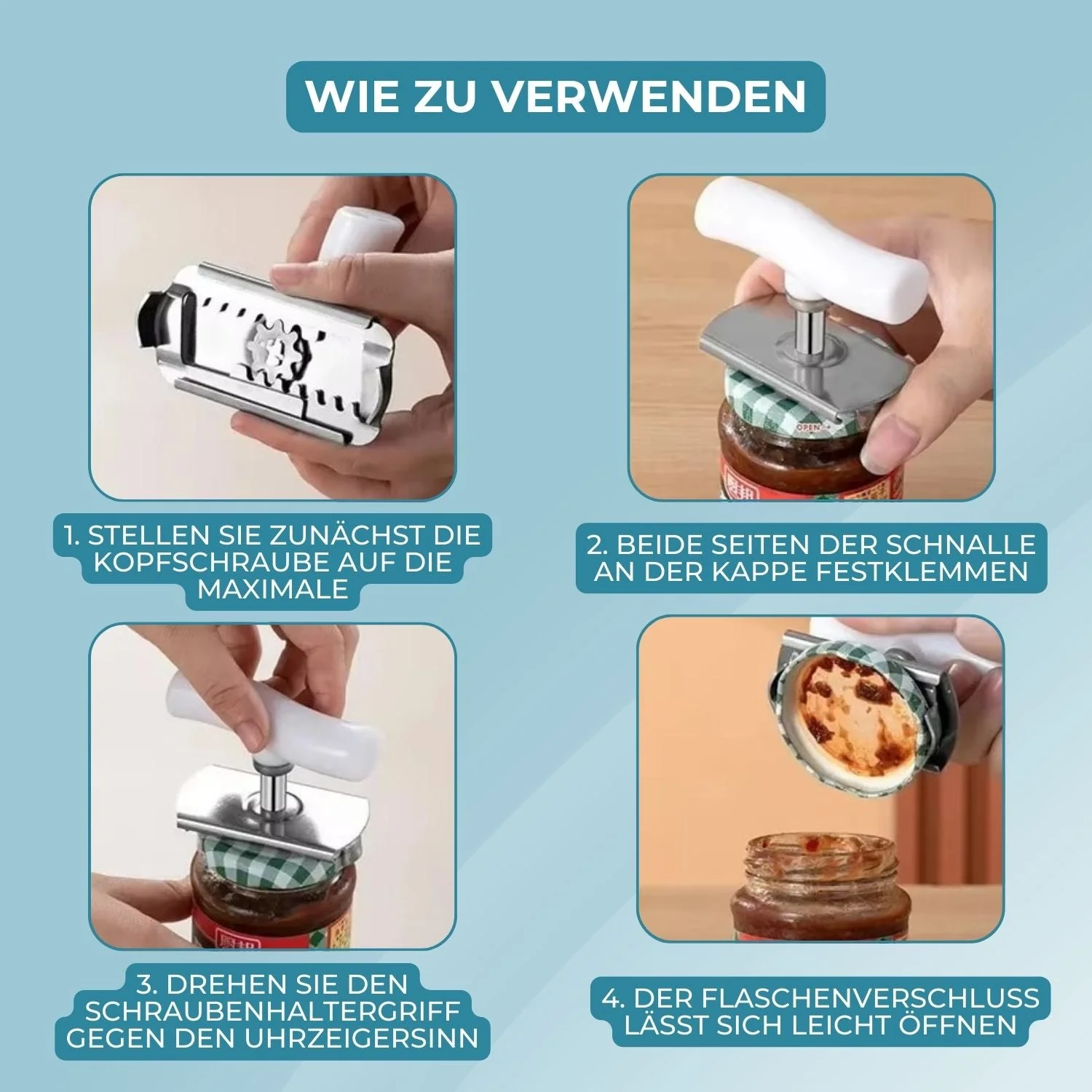 1+1 FREE | CapCracker™ - Open jars and bottles effortlessly! - Image 7