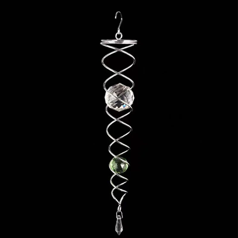 1+1 FREE | CrystalTwister™ - Metal Crystal Spiral Wind Chime - Image 11