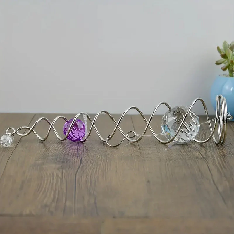 1+1 FREE | CrystalTwister™ - Metal Crystal Spiral Wind Chime - Image 16