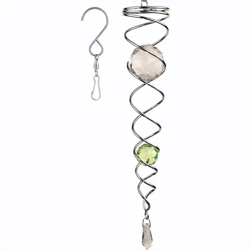 1+1 FREE | CrystalTwister™ - Metal Crystal Spiral Wind Chime - Image 23