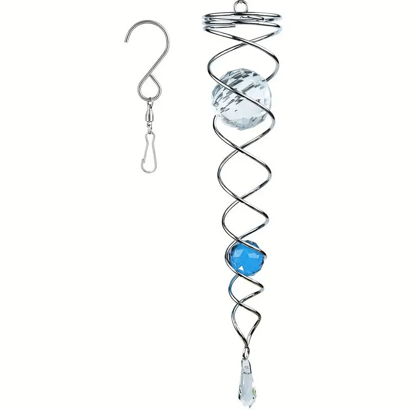 1+1 FREE | CrystalTwister™ - Metal Crystal Spiral Wind Chime - Image 24