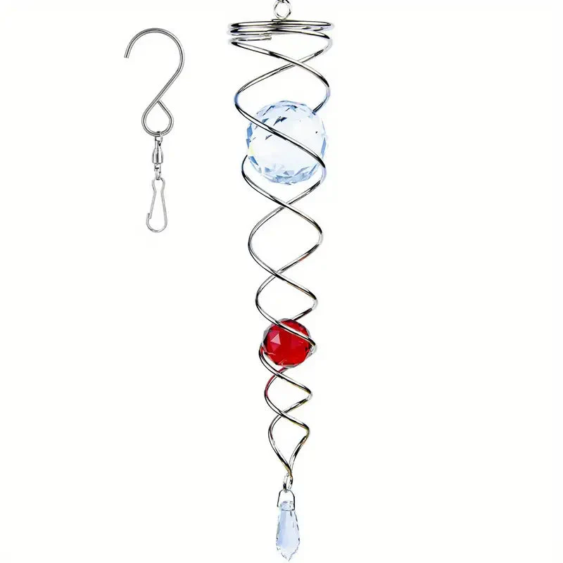 1+1 FREE | CrystalTwister™ - Metal Crystal Spiral Wind Chime - Image 26
