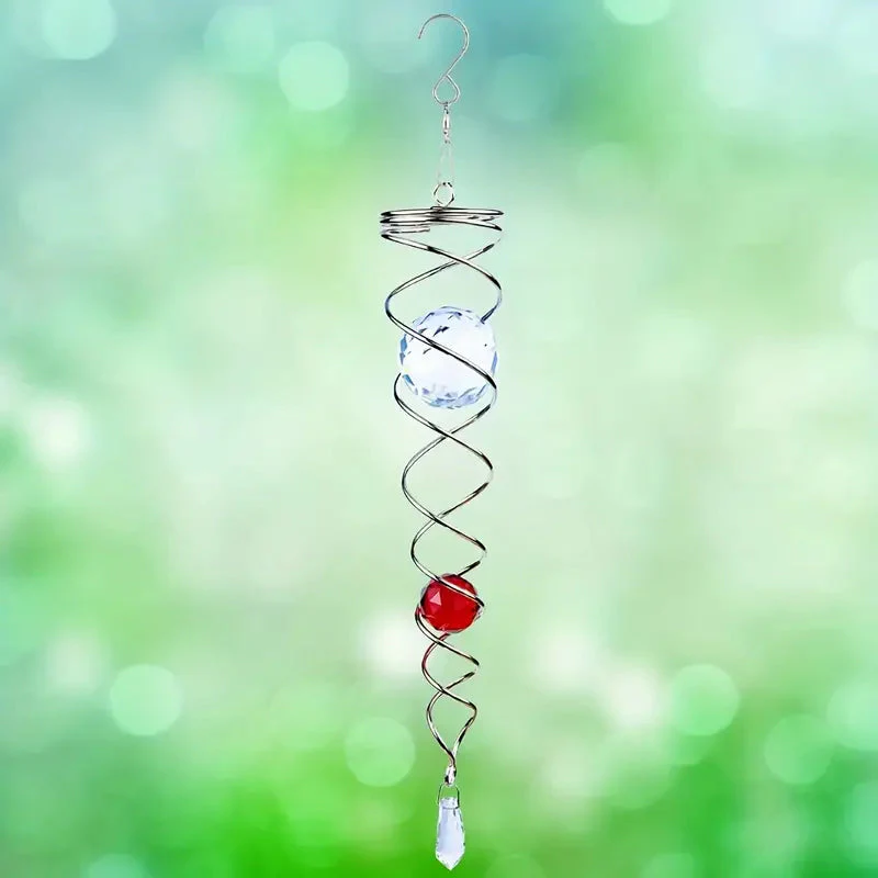 1+1 FREE | CrystalTwister™ - Metal Crystal Spiral Wind Chime - Image 7
