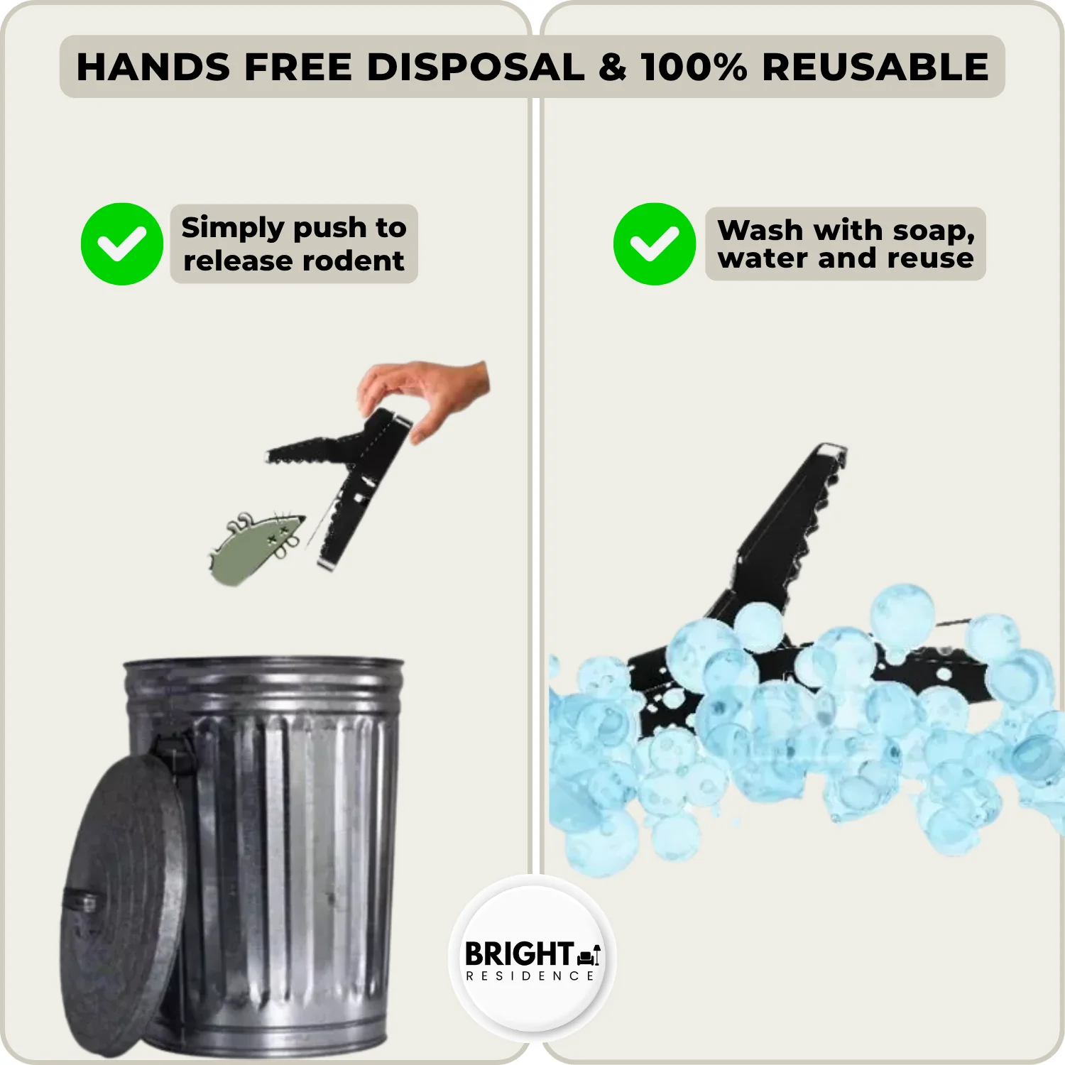 1+1 FREE | PowerTrap™ - Highly sensitive, powerful mouse trap - Image 5