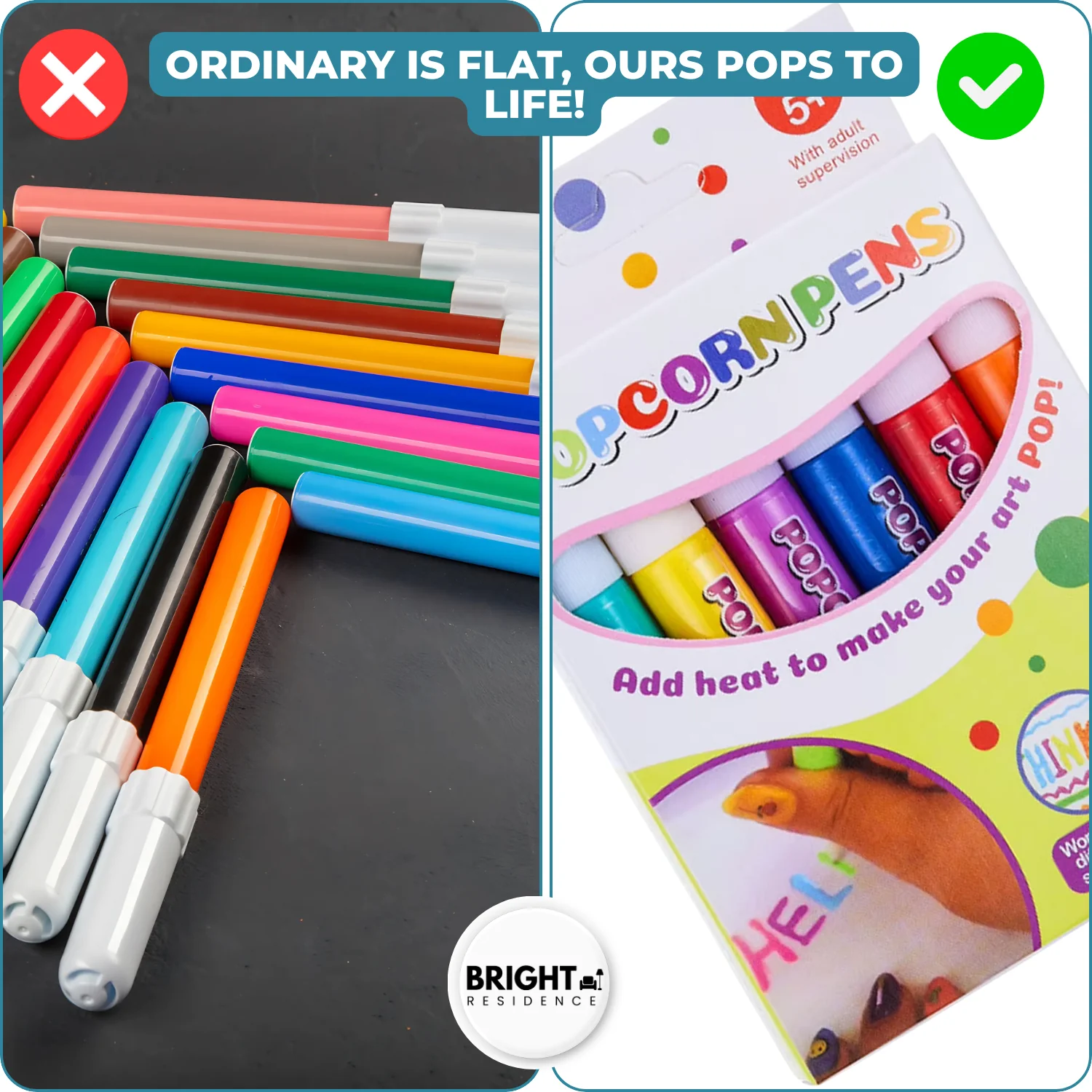 1+1 FREE | PuffyArt - 3D Puffy Paint Pens (12 Colors Set) - Image 7
