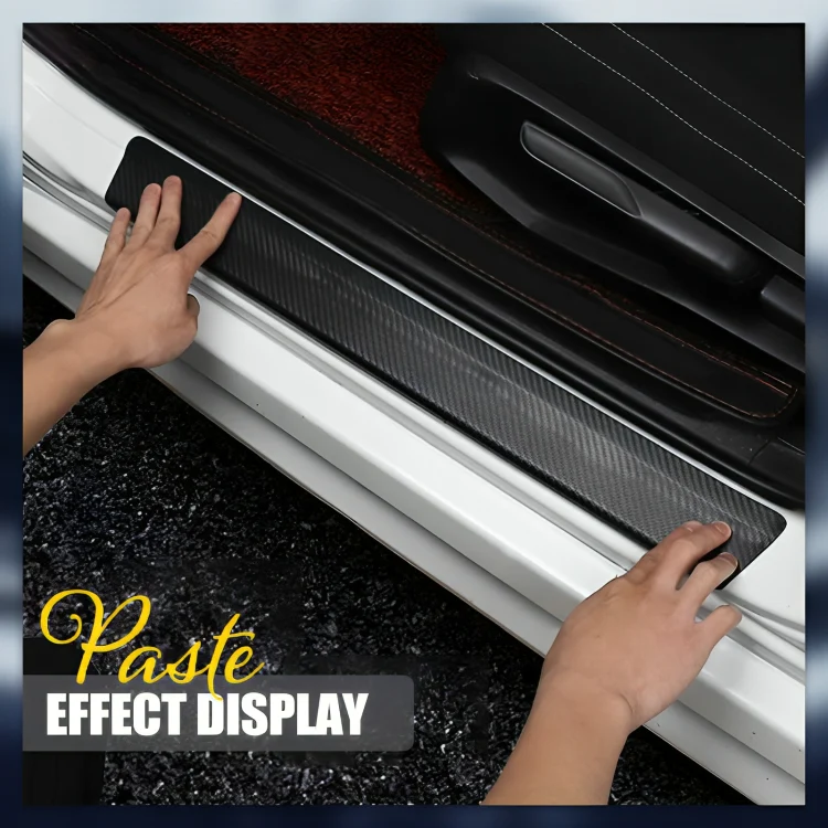 1+1 FREE | StepGrip - Carbon fiber door protection sticker - Image 5