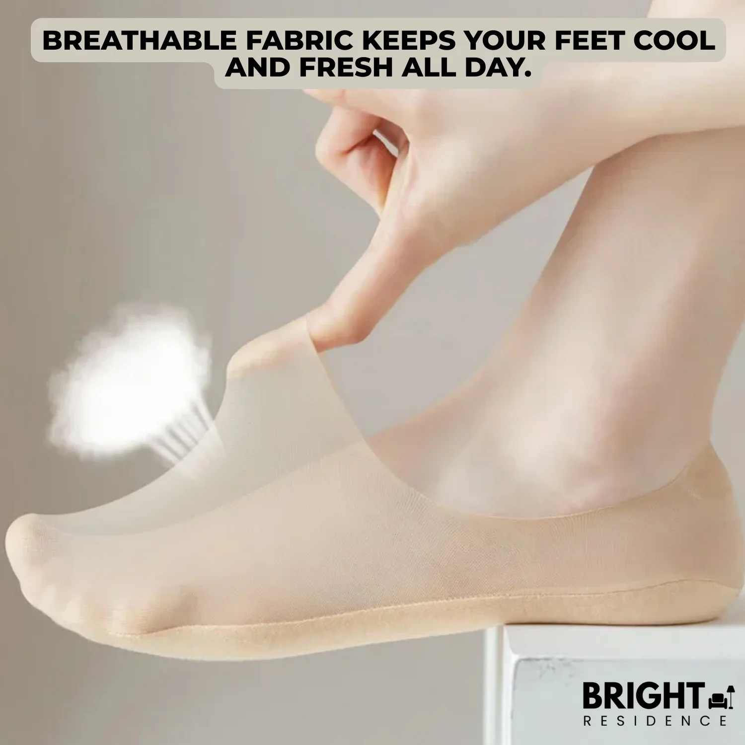 2+3 FREE | Comfy - Ice Silk Socks - Image 3