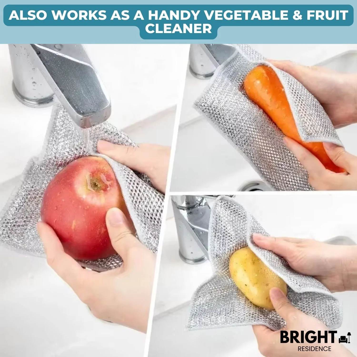 5+5 FREE | FlexClean™ - Multi-purpose wire cloths for stubborn stains - Image 5