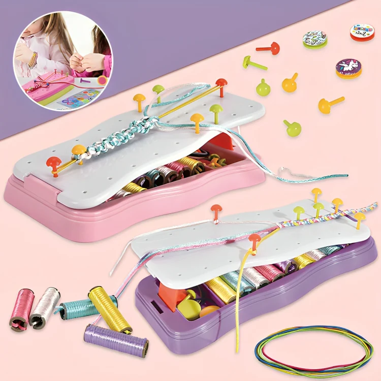 50% DISCOUNT | LoopCrafter - DIY bracelet braiding set - Image 6