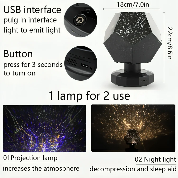 50% DISCOUNT | LumiGalaxy - Starry sky galaxy projector - Image 4