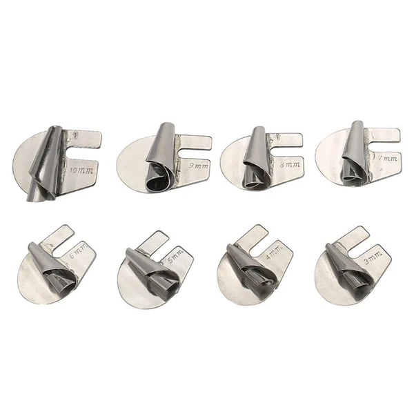 50% DISCOUNT | SewPerfekt™ - Spiral sewing tube hem foot - set of 8 pieces - Image 12