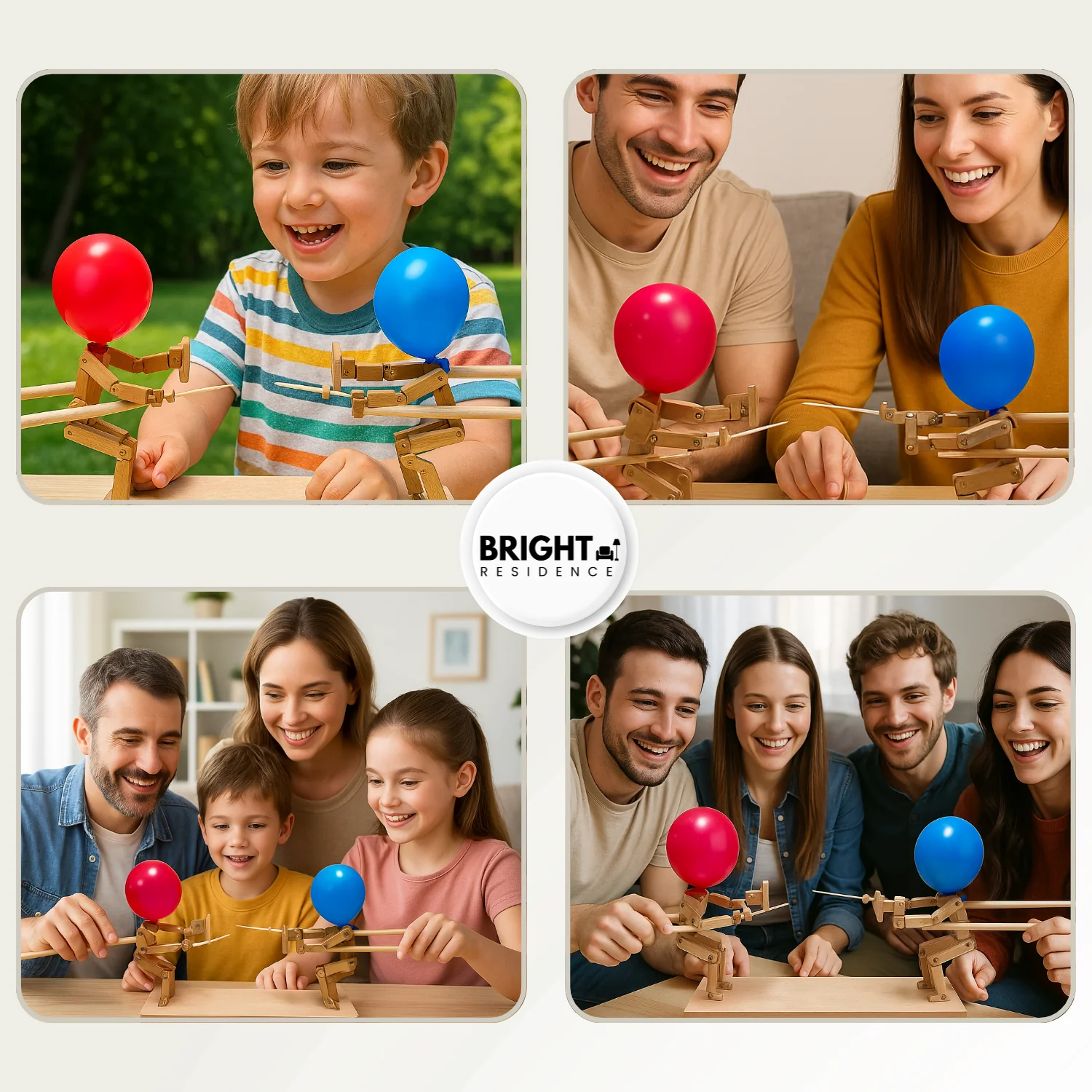 50% OFF | WoodKnights™ - Balloon Bamboo Man Sword Fight - Incl. 100 Balloons - Image 3