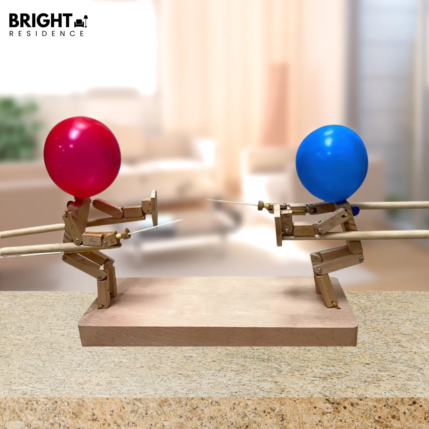 50% OFF | WoodKnights™ - Balloon Bamboo Man Sword Fight - Incl. 100 Balloons - Image 4