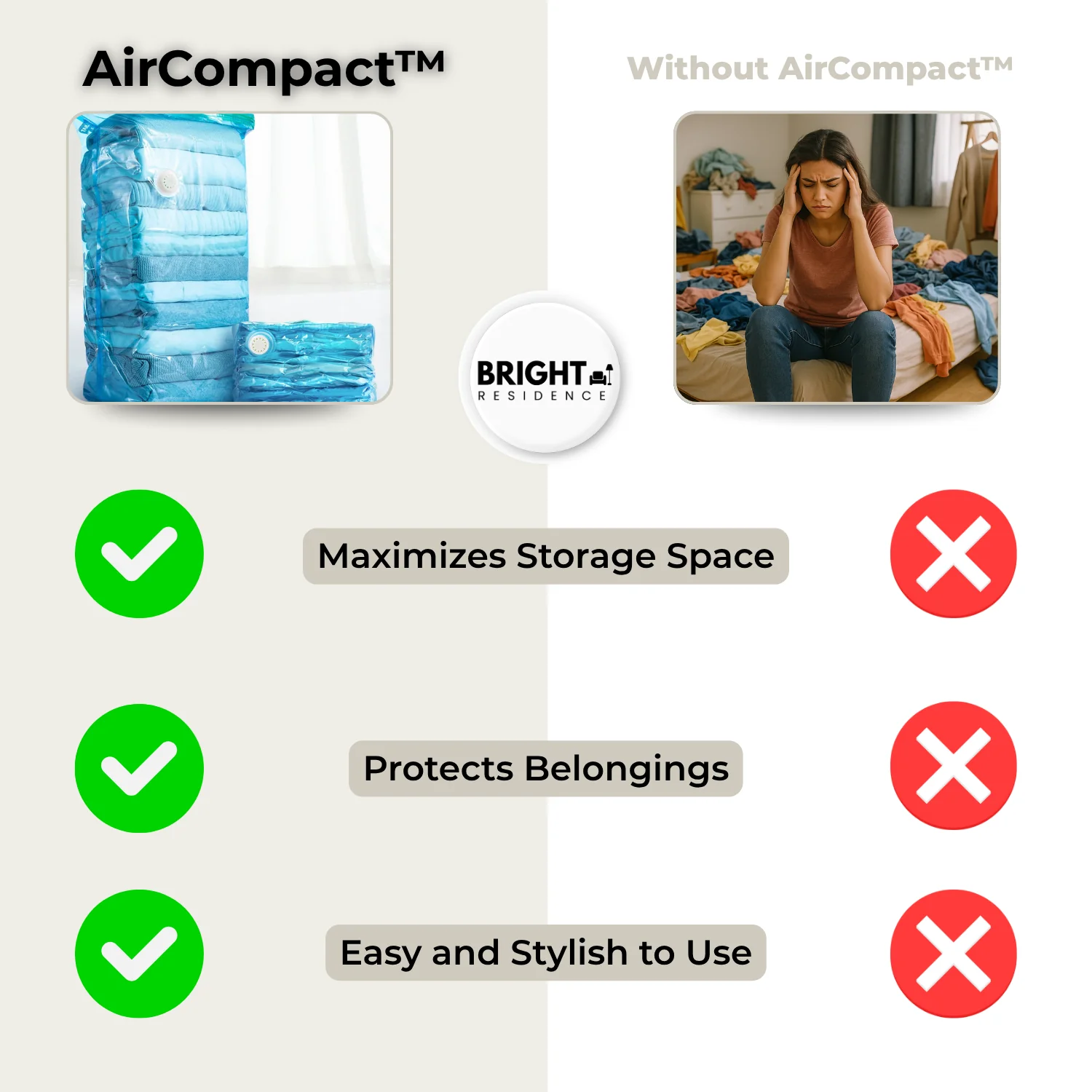 AirCompact - compact storage with electric pump and bags - Image 14