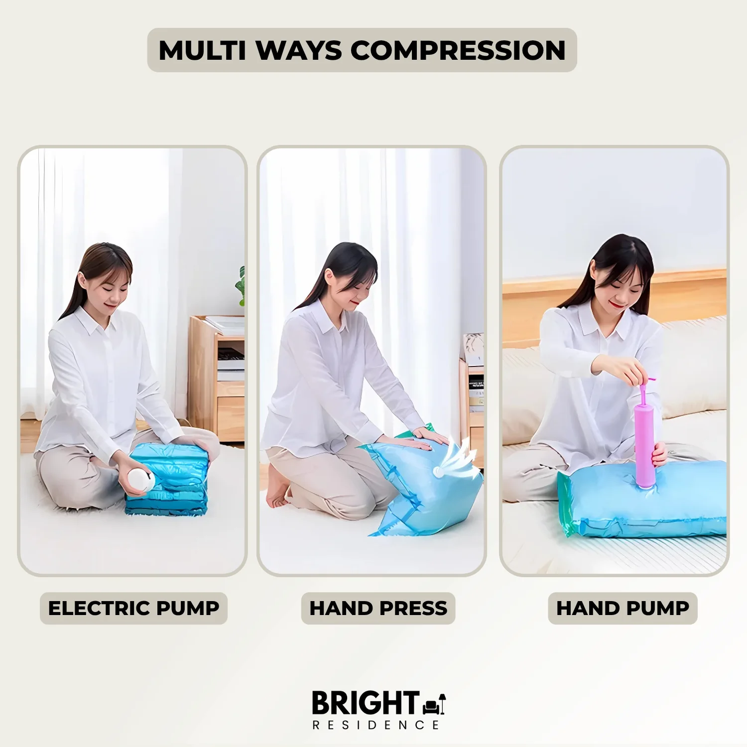 AirCompact - compact storage with electric pump and bags - Image 4