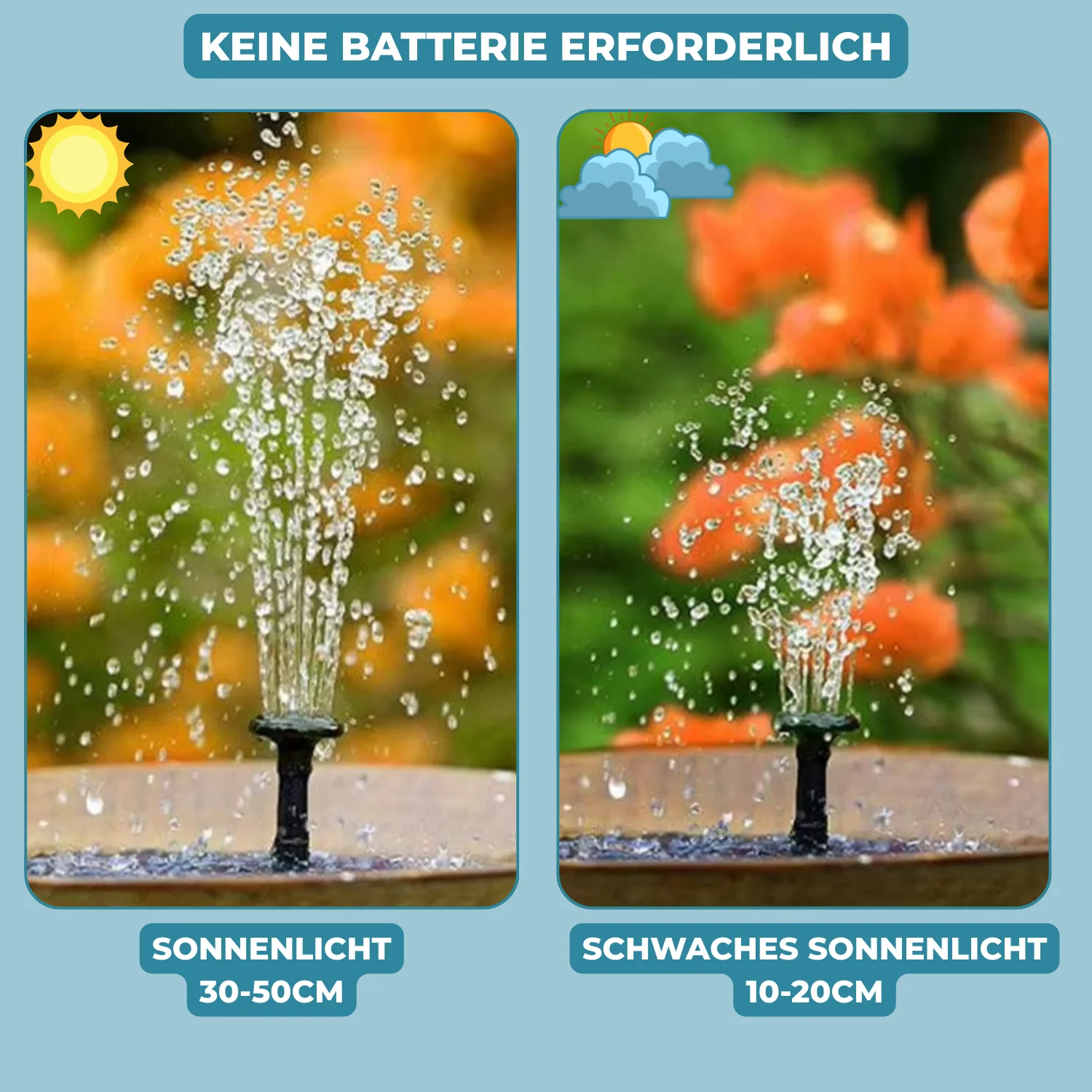 AquaBloom™ - Solar fountain for peace & elegance in the garden - Image 3