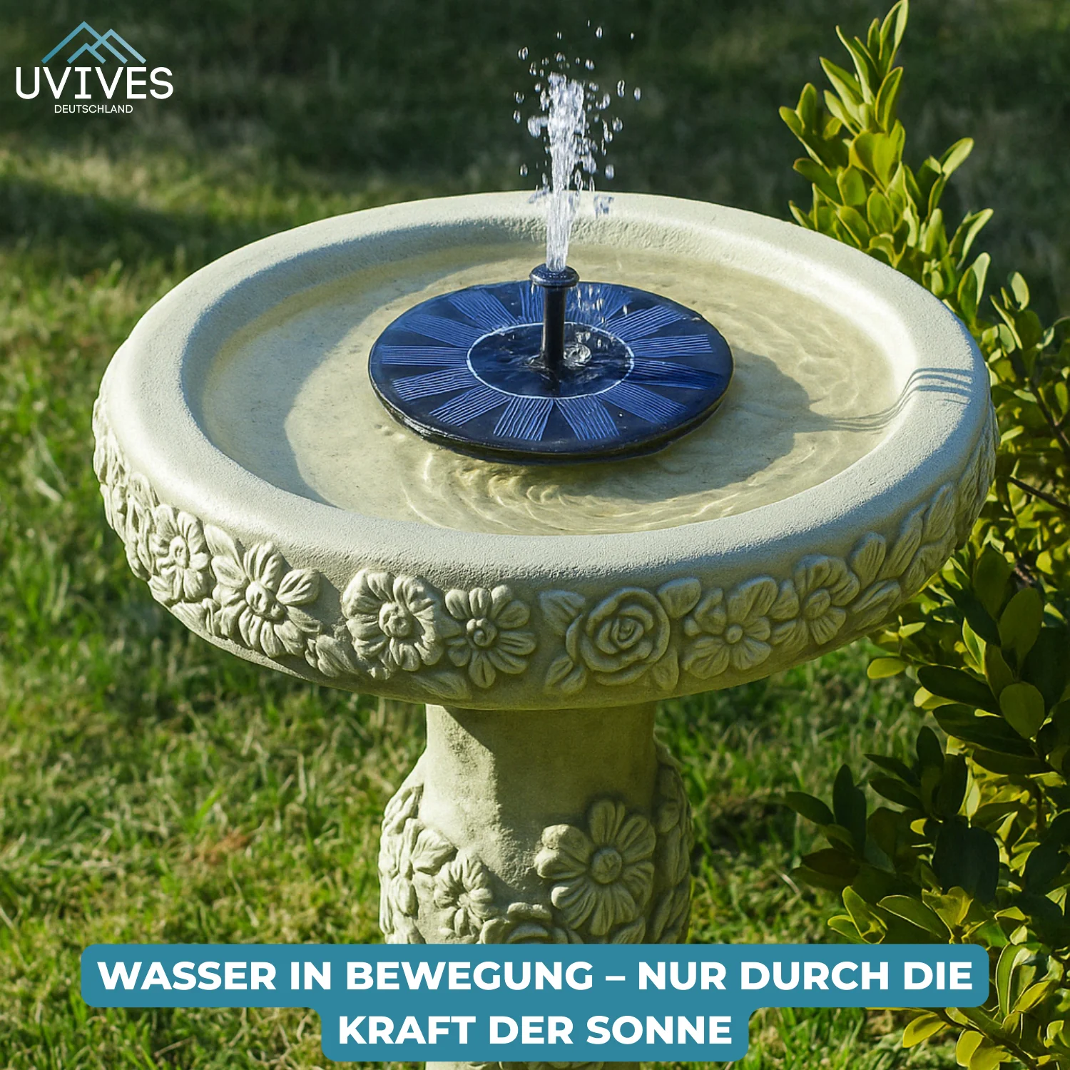 AquaBloom™ - Solar fountain for peace & elegance in the garden - Image 4