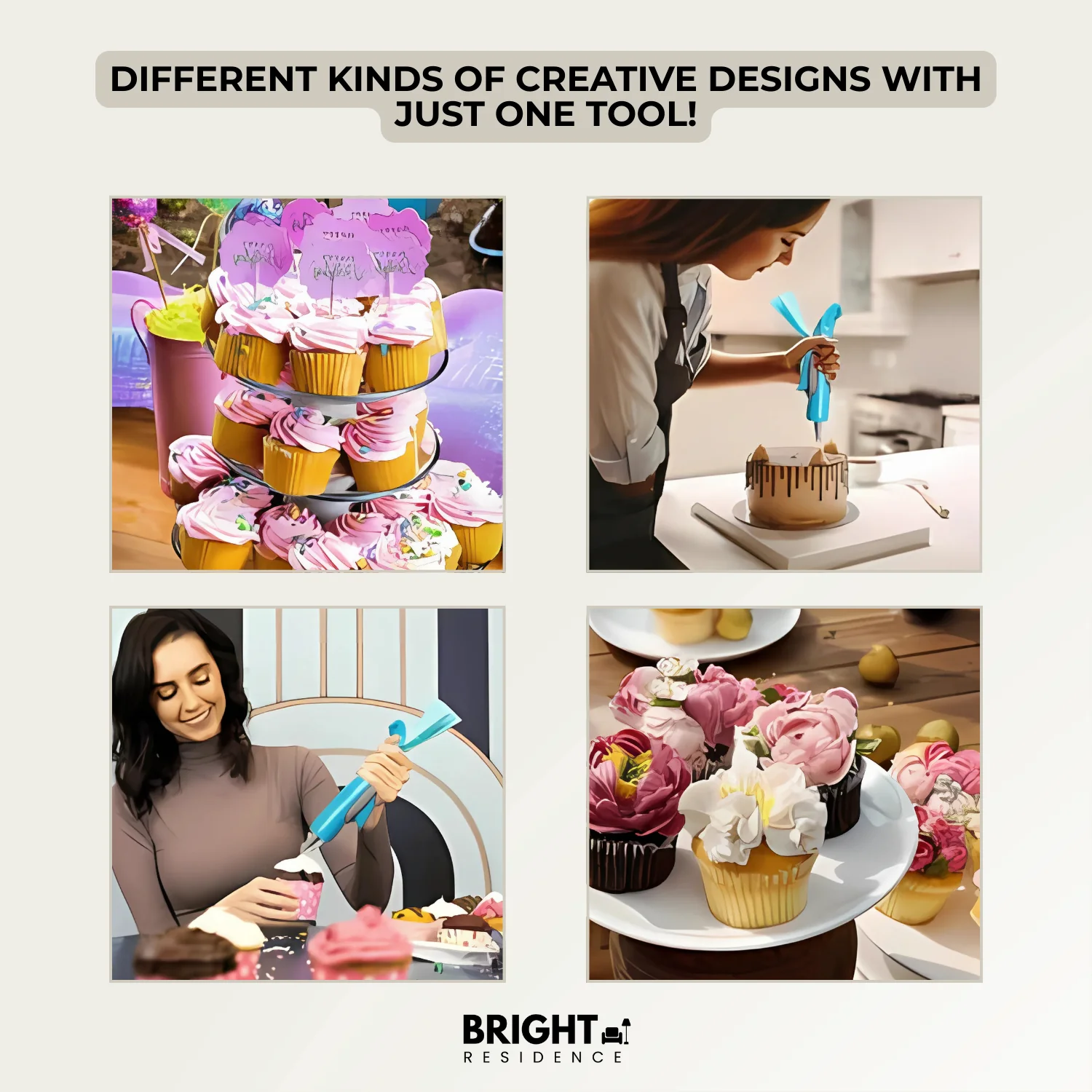 BakersPen - Cake decorating pen, multifunctional icing gun - Image 3