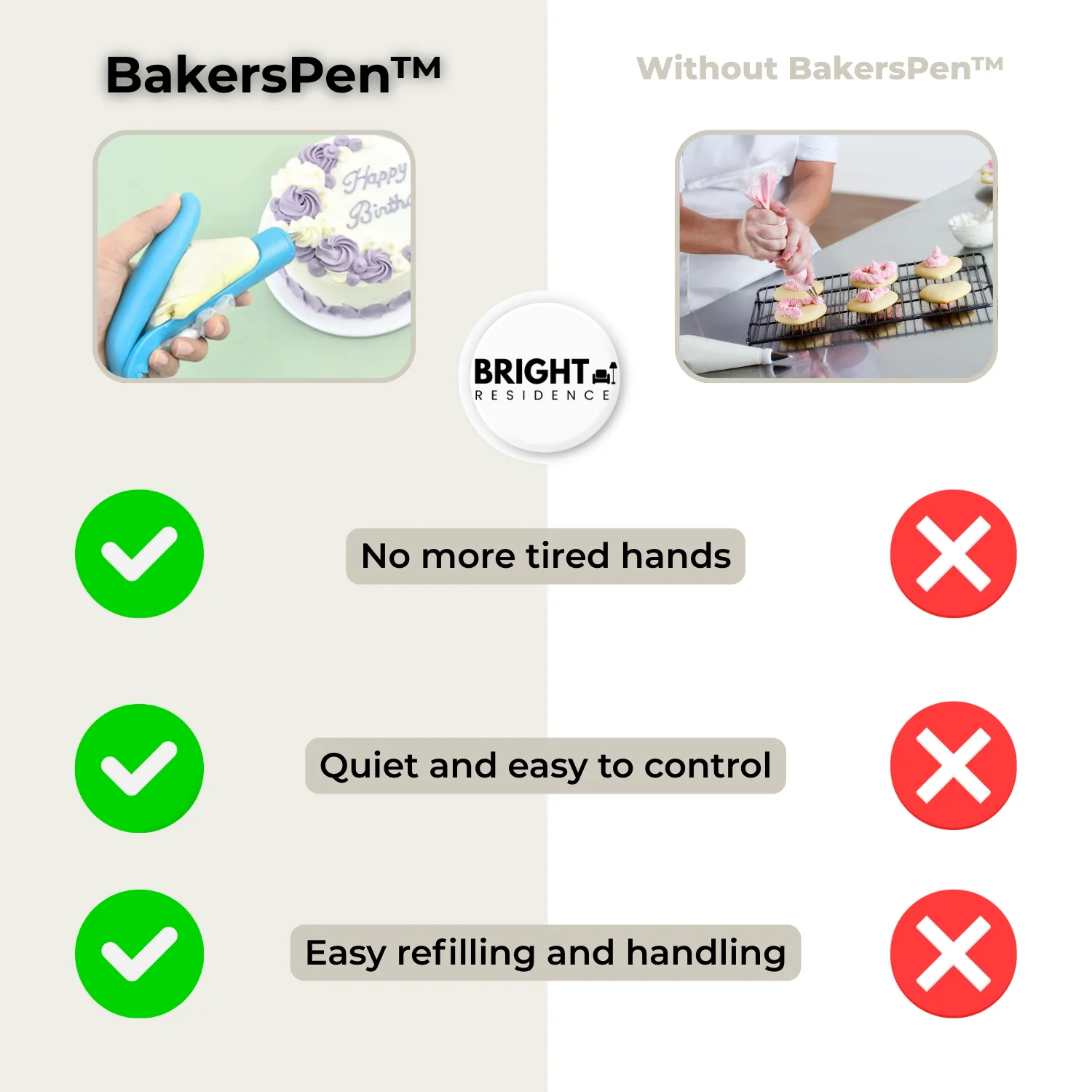 BakersPen - Cake decorating pen, multifunctional icing gun - Image 6