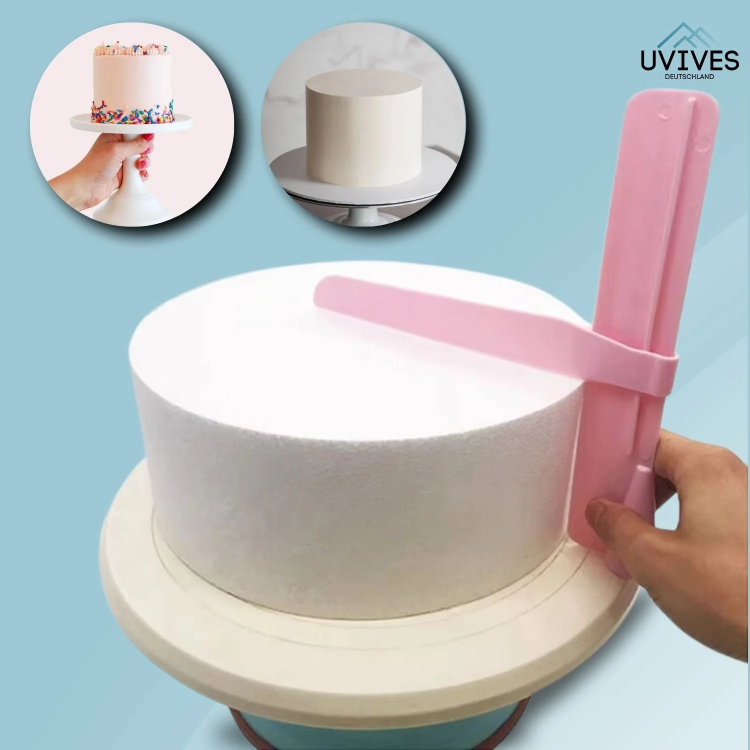 CakeCrafter™ - Adjustable cake scraper and smoother - Image 9