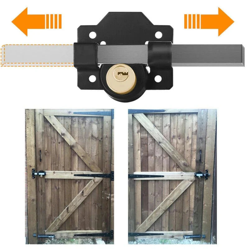 CrossLock - Ultimate Rustproof Lock Secures Gates and Protects Pets - Image 6