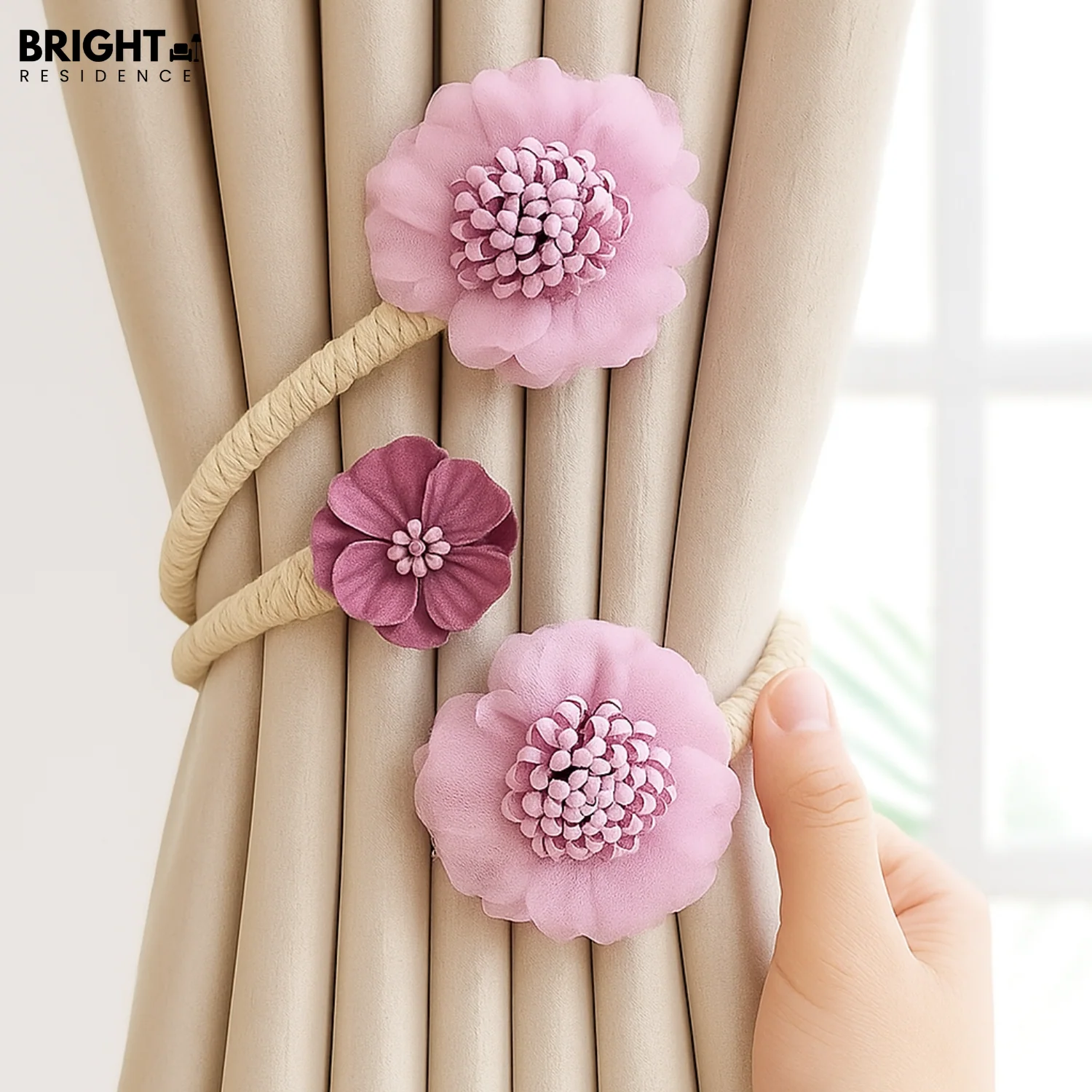 ElegantBranch™ - Stylish curtain rails with vintage charm - Image 4