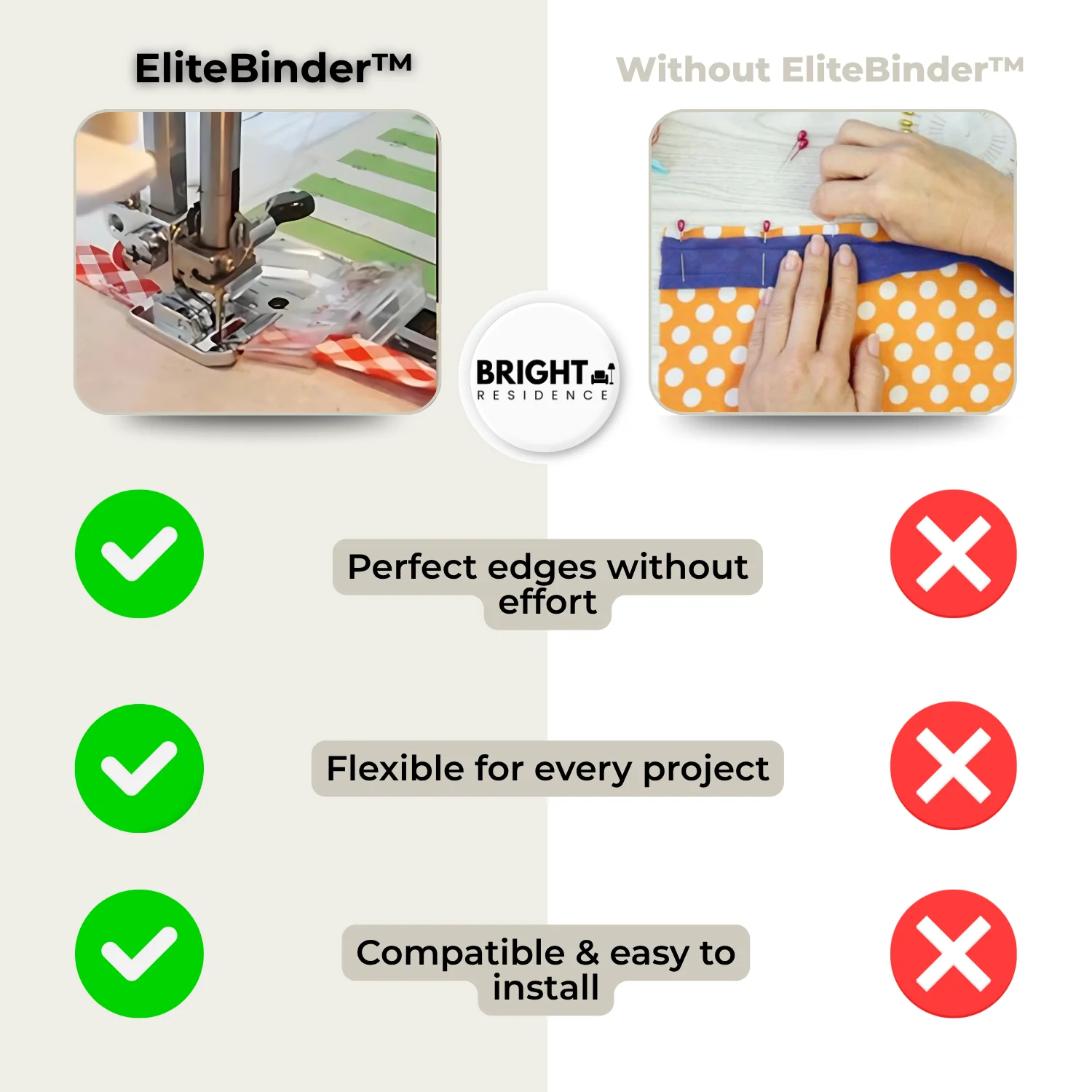 EliteBinder™ - Adjustable bias binding foot - Image 7