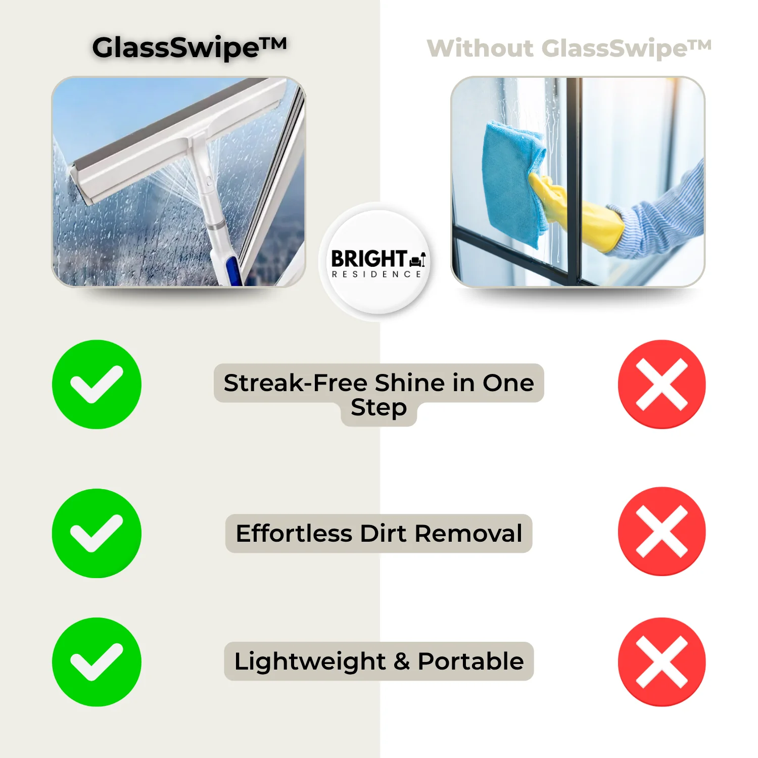 GlassSwipe™ - Streak-free shine with one swipe - Image 9