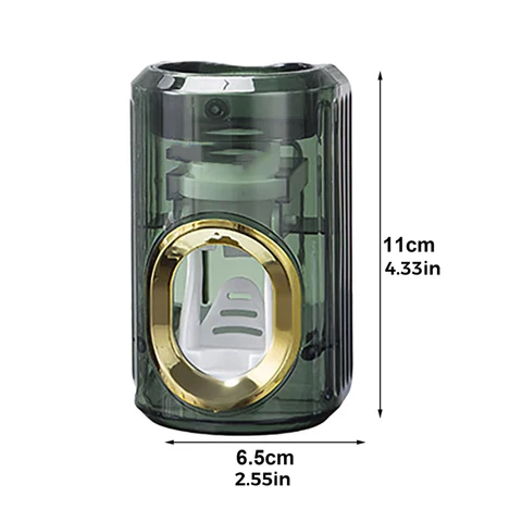 1+1 FREE | GlowRinse - Automatic toothpaste dispenser with LED night light - Image 8