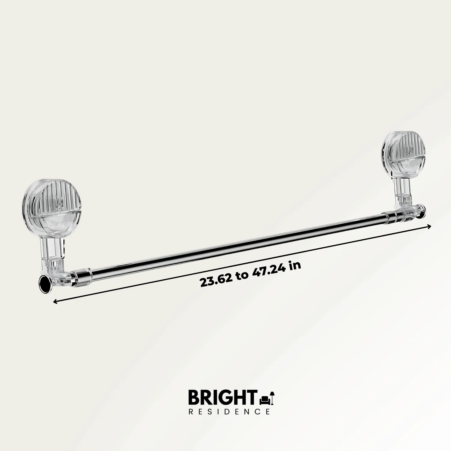 HangRack™ - Adjustable stainless steel towel rack with suction cups - Image 12