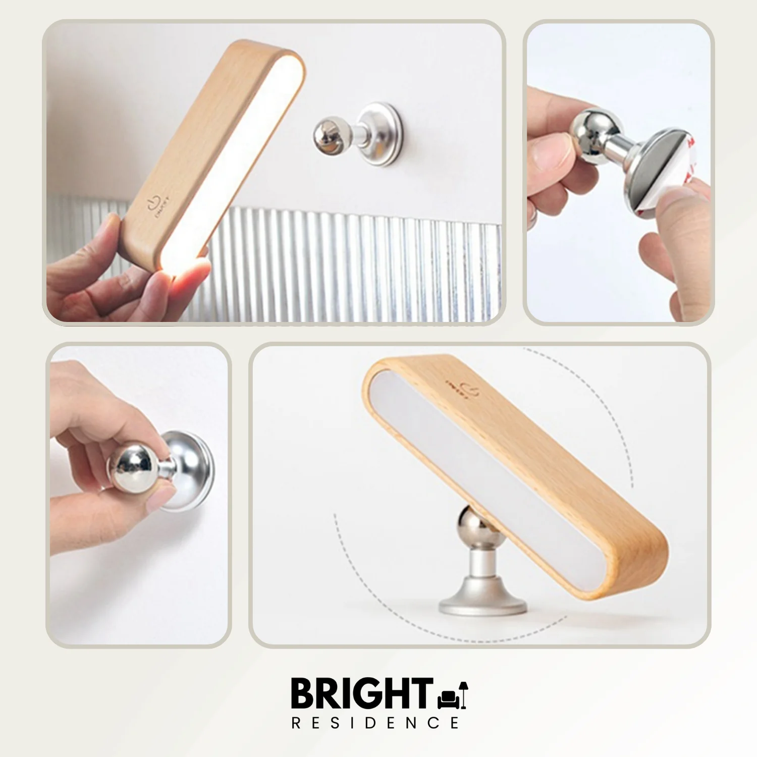 LumaWood - 360° lighting comfort without cable clutter - Image 3