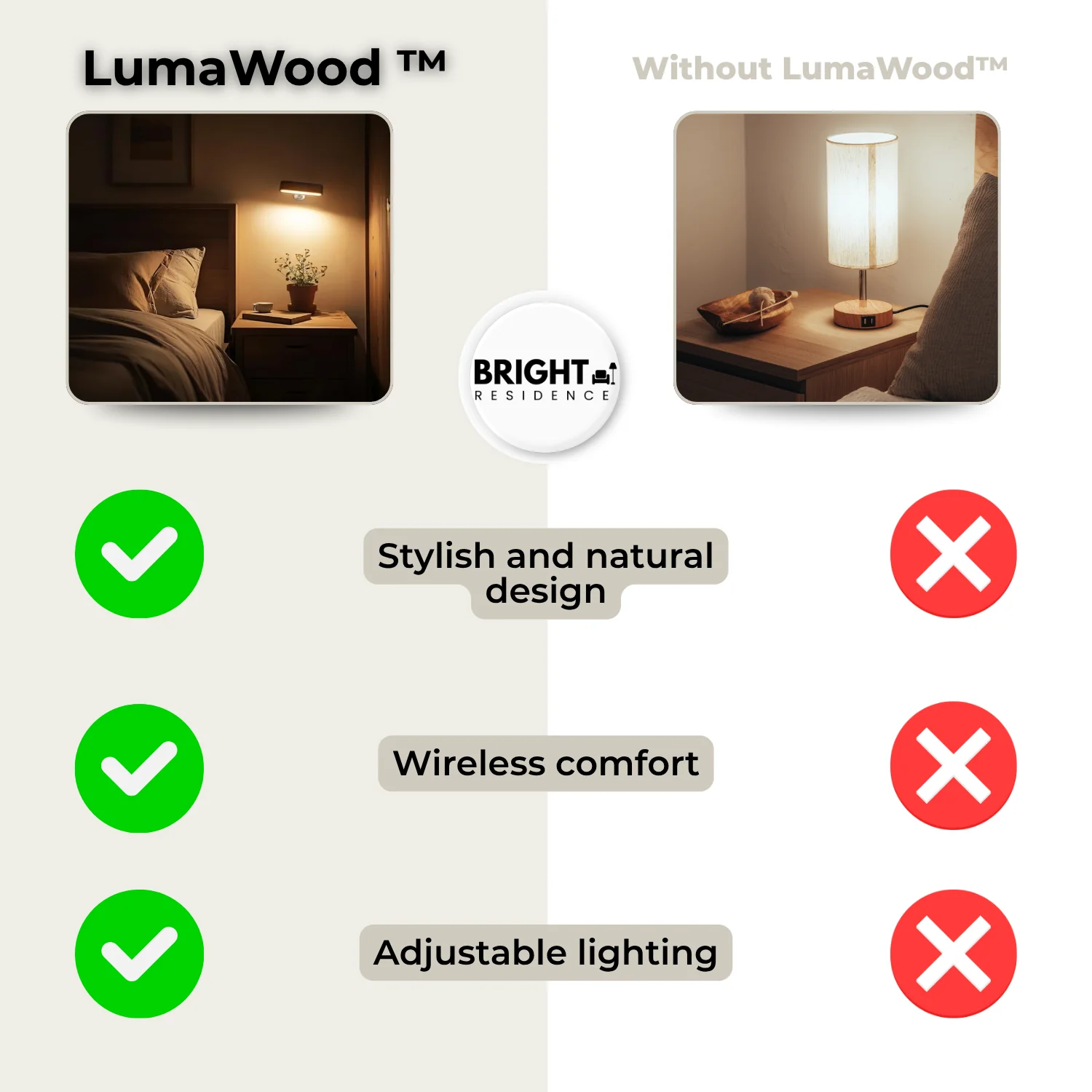 LumaWood - 360° lighting comfort without cable clutter - Image 4