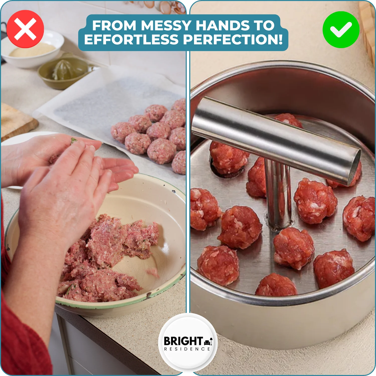 MeatShaper™ - Stainless steel meatball mold for the kitchen - Image 7