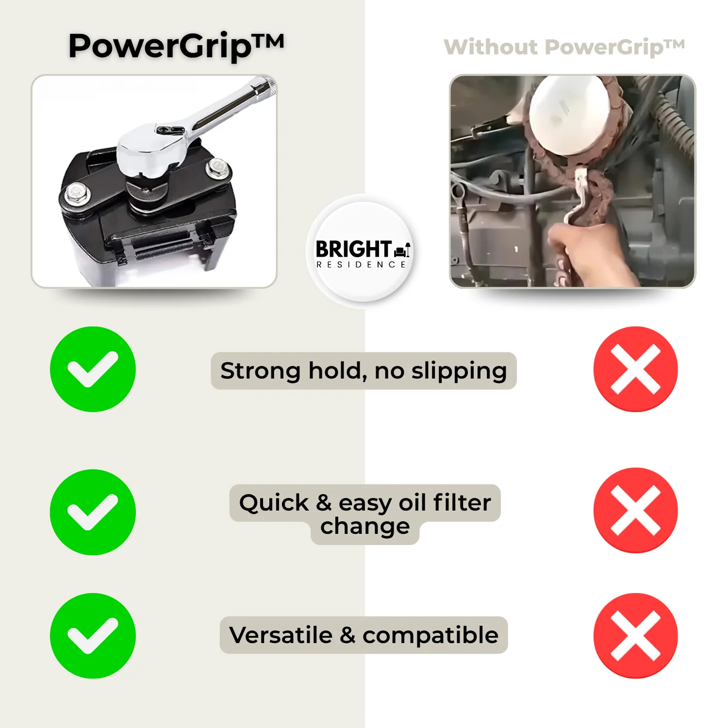 PowerGrip™ - The adjustable oil filter tongs with maximum grip - Image 9