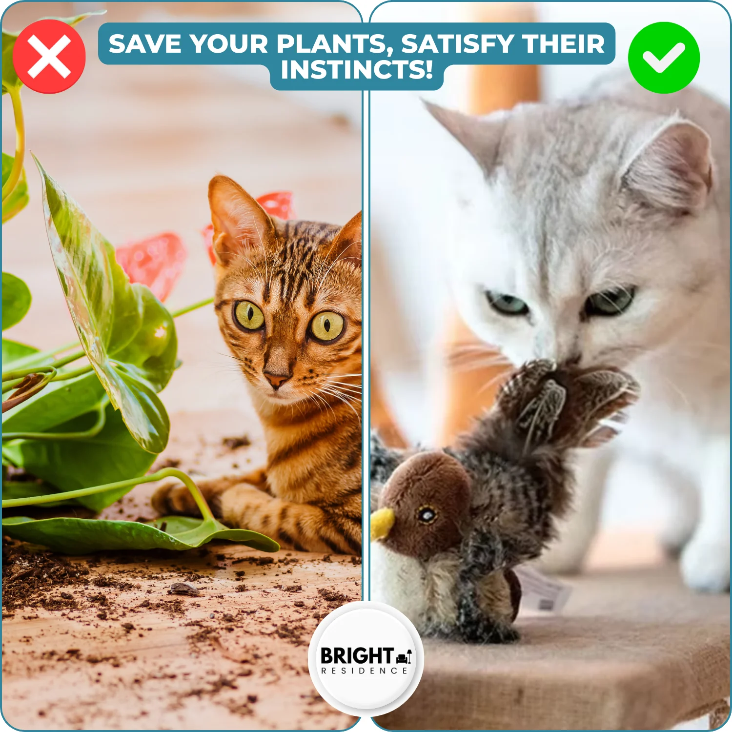 PurrTweet™ - Interactive chirping bird toy for cats - Image 5