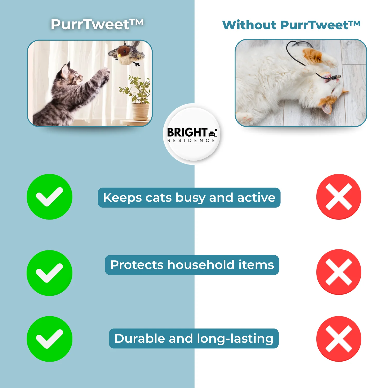 PurrTweet™ - Interactive chirping bird toy for cats - Image 7