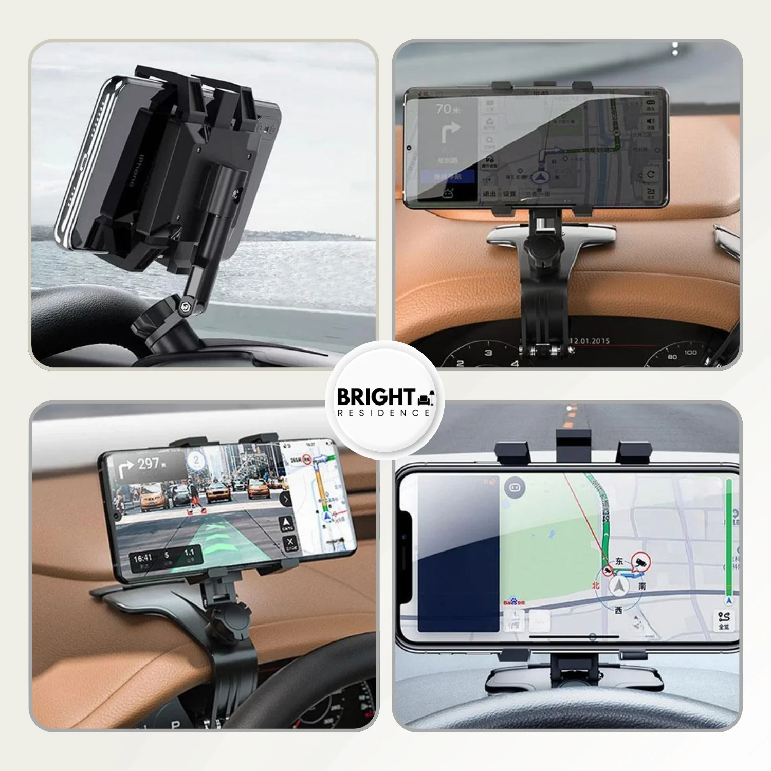 SafeView Grip – Hands-Free Phone Mount for Effortless, Safe Driving - Image 4