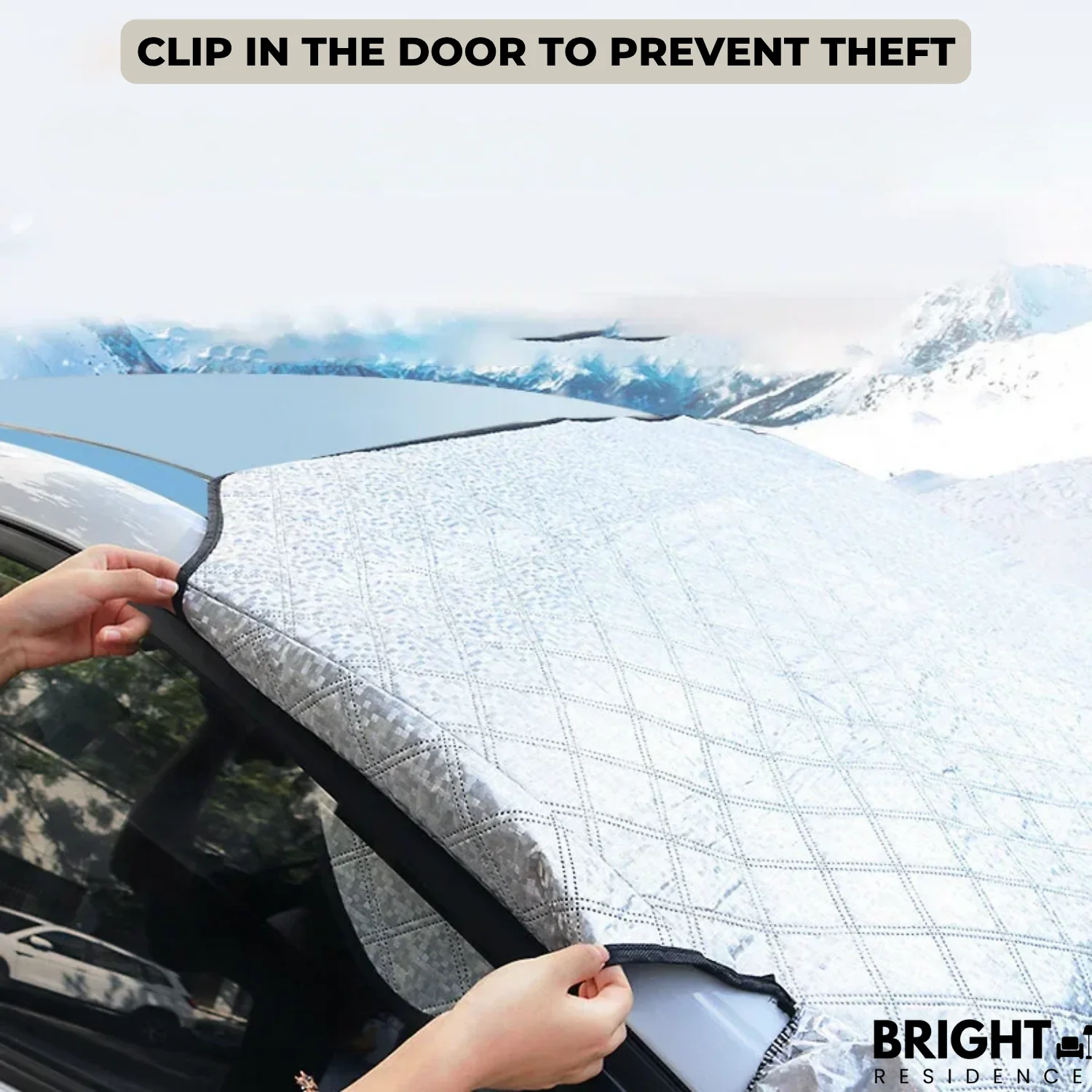 SnowCover™ - Magnetic windshield anti-snow cover - Image 5