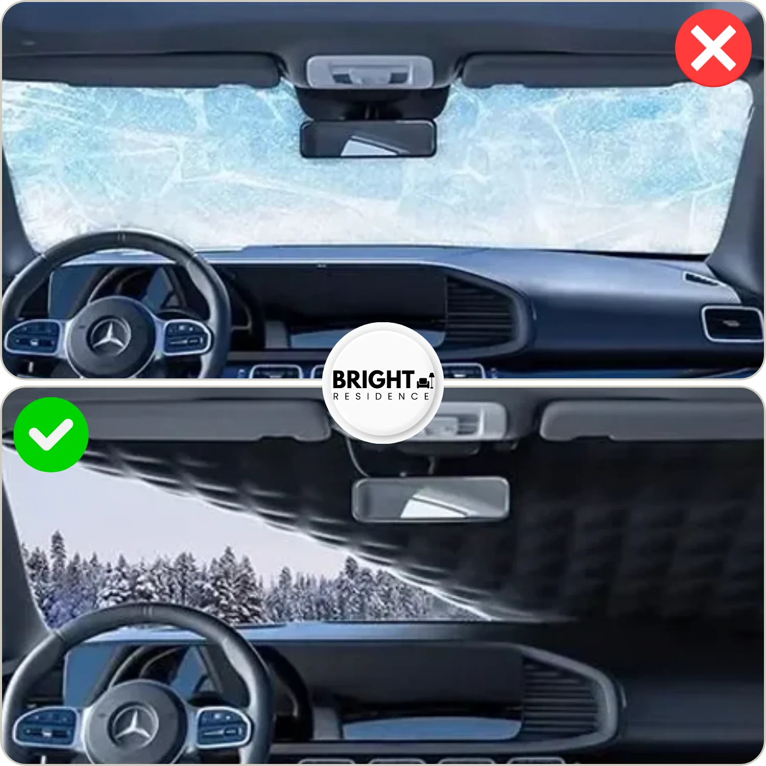 SnowCover™ - Magnetic windshield anti-snow cover - Image 7