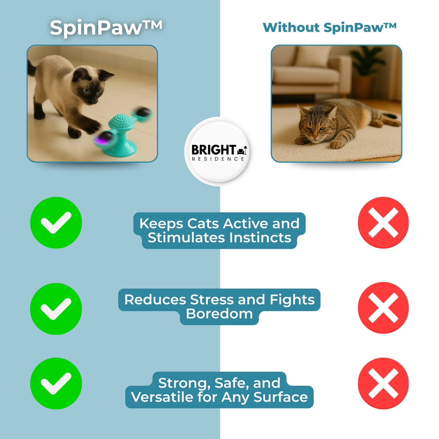 SpinPaw™ - Endless fun & exercise for your cat! - Image 9