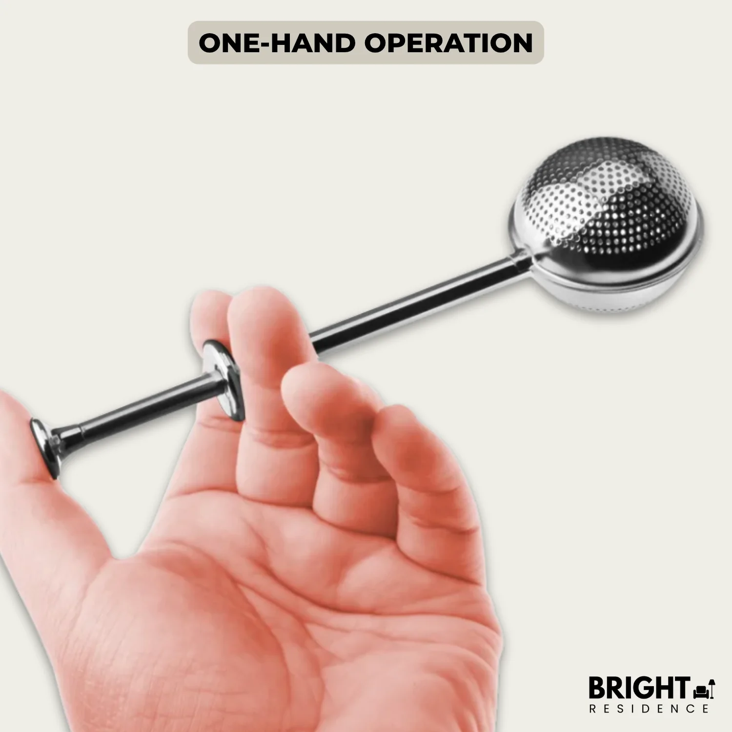 TeaRod - Stainless steel tea filter with long handle - Image 4