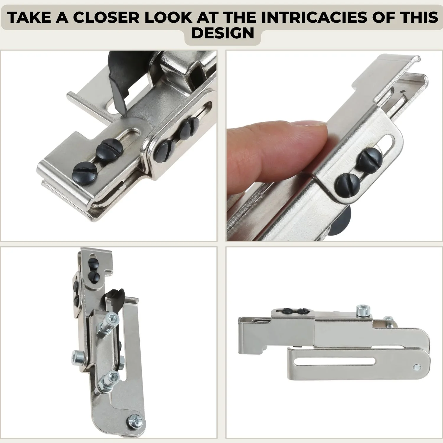 ZipFix™ - Zipper foot for positioning the stitch line - Image 4